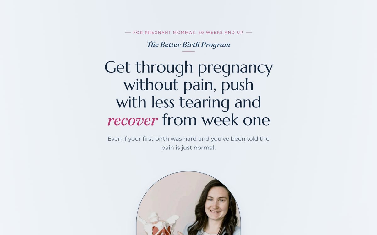 The Better Birth Program preview